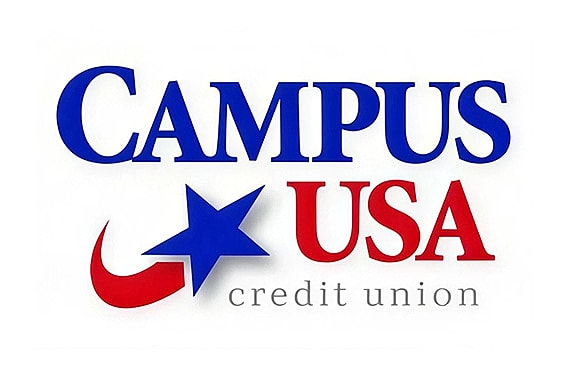 Campus USA Credit Union logo design.