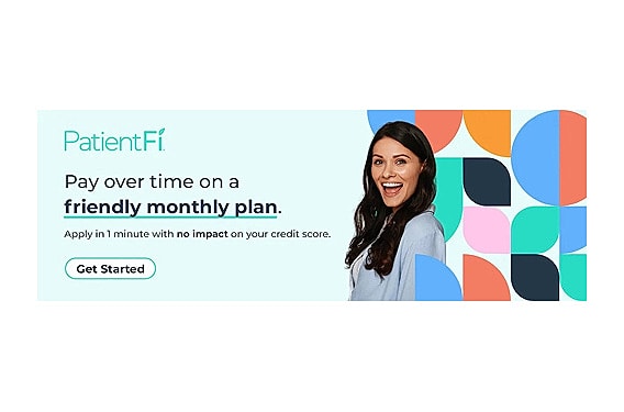 Promotion for friendly monthly payment plan service.